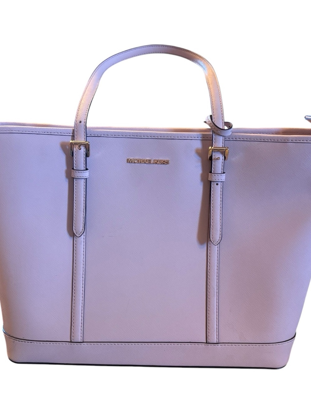 Michael Kors Powder Blush Saffiano Leather Tote